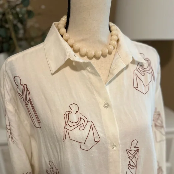 NWT | MAXINA Dress - Sézane x ROBERTO RUSPOLI - Picture 6 of 14